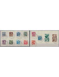 WURTTEMBERG (OCC. FRANCESE) 1947-48 Personalità e vedute 13v us