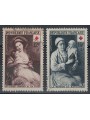 FRANCE 1953 Pro Red Cross 2v us