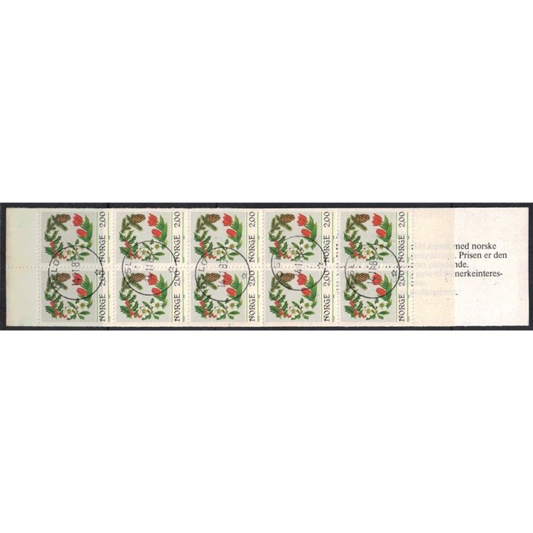 NORWAY 1985 Christmas 2k booklet us