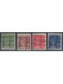 NORVEGIA 1929 Niels Henrik Abel 4v us