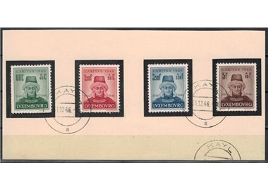 LUSSEMBURGO 1946 Caritas, pro infanzia 4v us