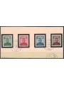 LUXEMBOURG 1946 Caritas, pro infanzia 4v us
