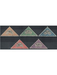 ESTONIA 1924 Posta aerea 5v us