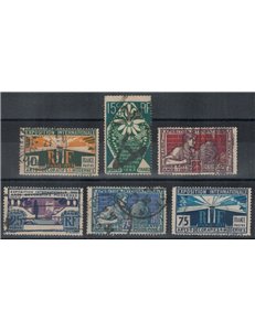 FRANCIA 1924-25 Esposizione di arti decorative 6v us