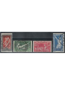 FRANCE 1924 Paris Olympics 4v us