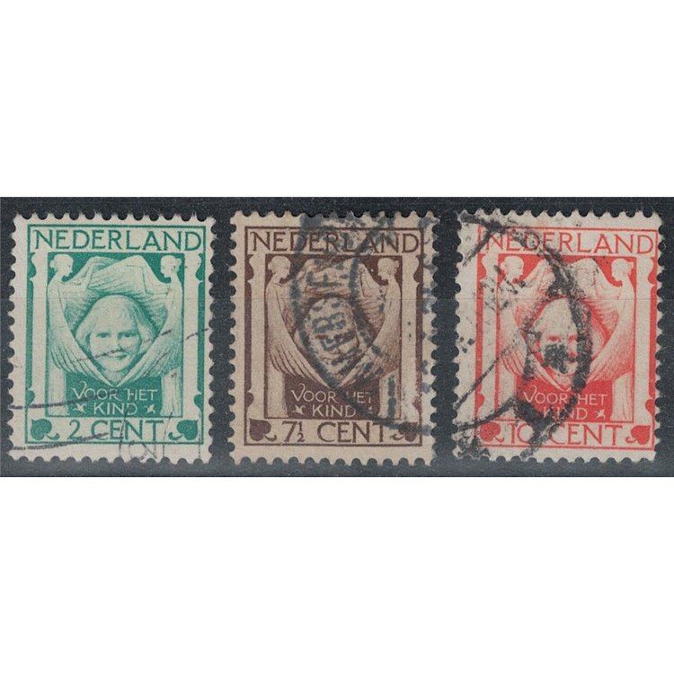OLANDA 1924 Pro infanzia 3v us