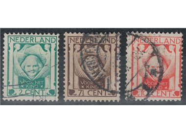 OLANDA 1924 Pro infanzia 3v us