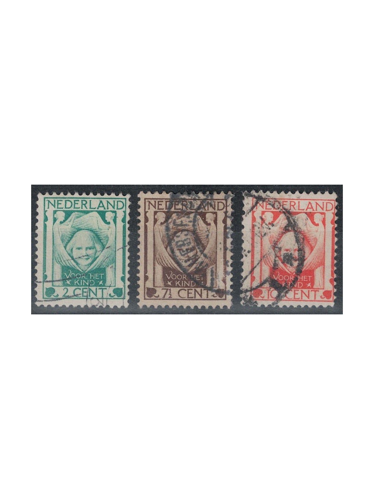 OLANDA 1924 Pro infanzia 3v us