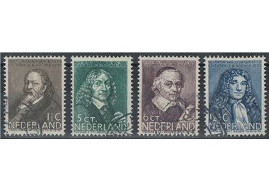 OLANDA 1937 Beneficenza, serie estiva, uomini illustri 4v us