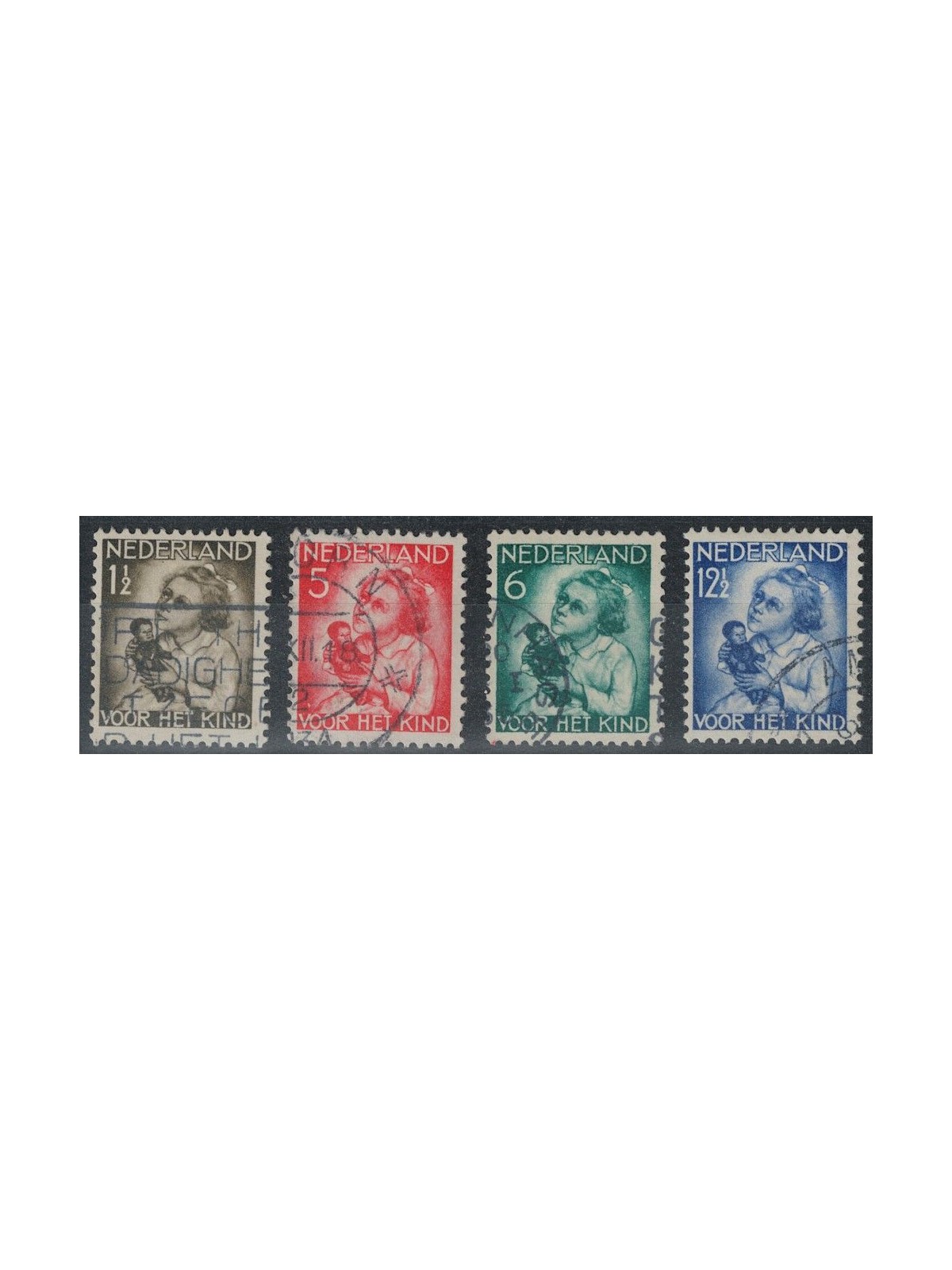HOLLAND 1934 Pro childhood 4v us