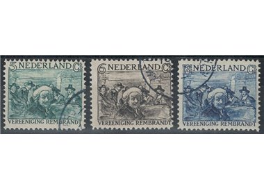 OLANDA 1930 Pro Società Rembrandt 3v us