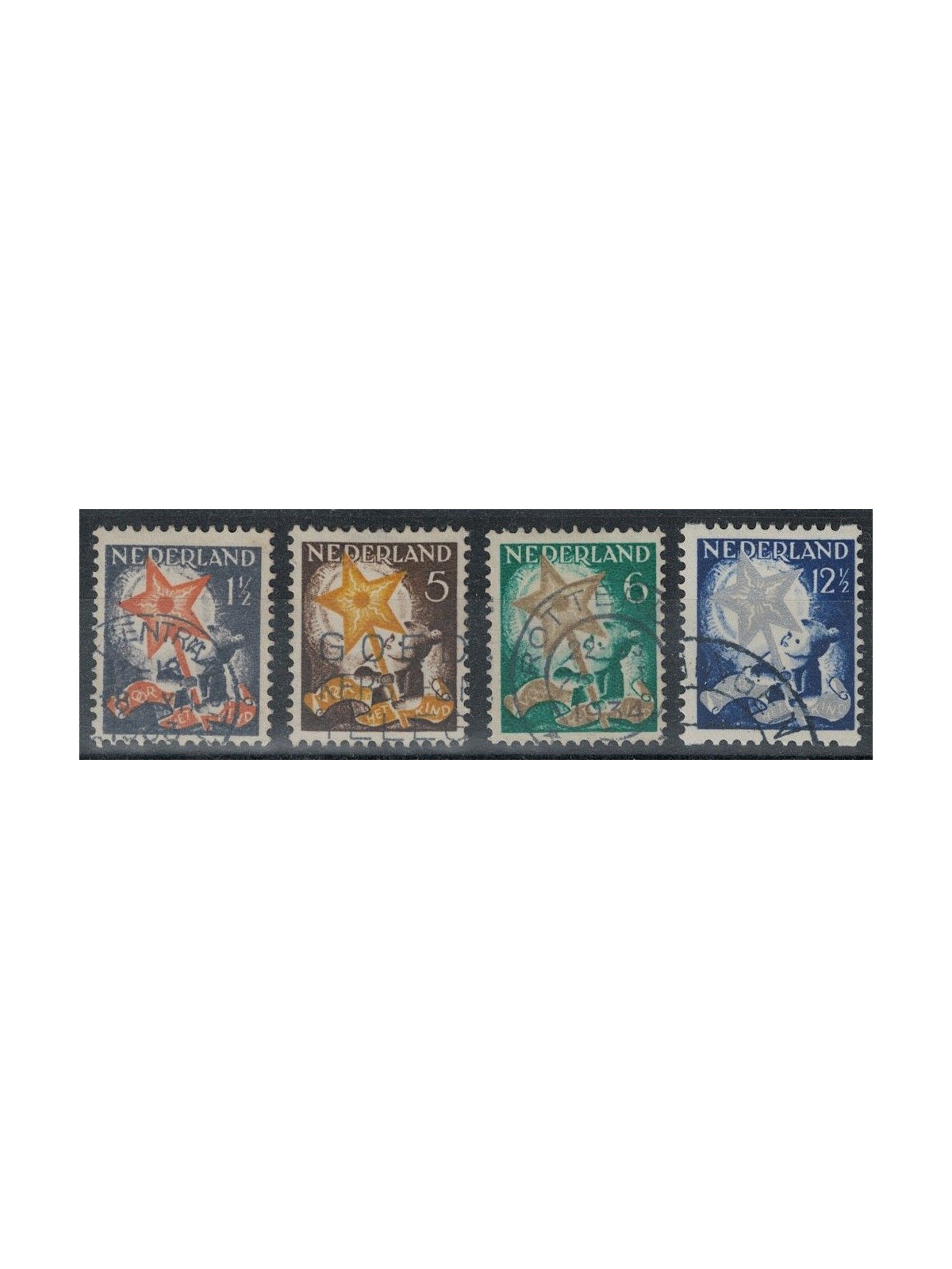 OLANDA 1933 Pro infanzia 4v us