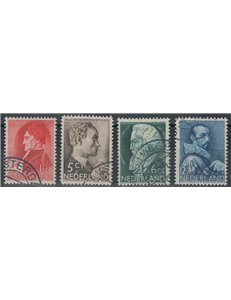 OLANDA 1935 Beneficenza, serie estiva, uomini illustri 4v us