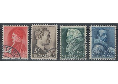 OLANDA 1935 Beneficenza, serie estiva, uomini illustri 4v us