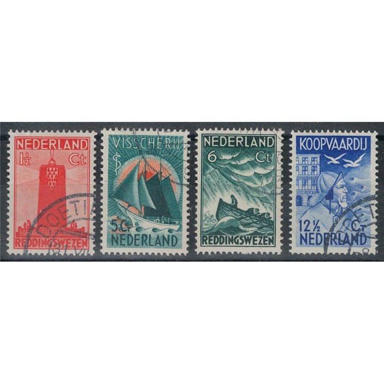 OLANDA 1933 Pro opere del mare 4v us
