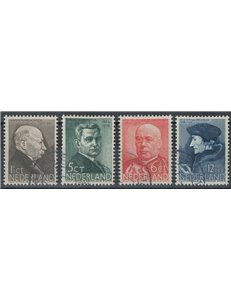 OLANDA 1936 Beneficenza, serie estiva, uomini illustri 4v us