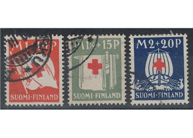 FINLAND 1930 Pro Red Cross 3v us