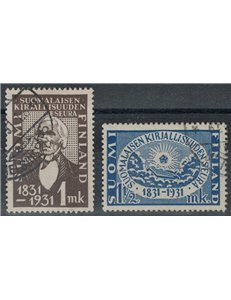 FINLAND 1931 Literary Society 2v us