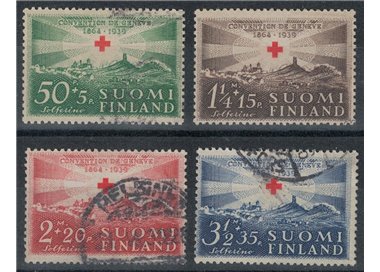 FINLAND 1939 International Red Cross 4v us
