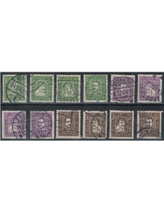 DENMARK 1924 Postal Service 12v us