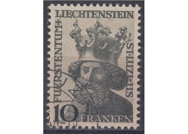LIECHTENSTEIN 1946 Effigy of Saint Lucius us