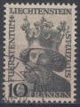 LIECHTENSTEIN 1946 Effigy of Saint Lucius us