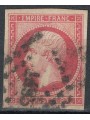 FRANCIA 1853-60 Effigie di Napoleone III, 80c rosa us