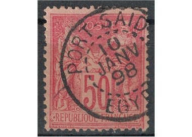FRANCE 1898-900 Type Sage, 50c pink us