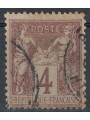 FRANCIA 1877-80 Tipo Sage, 4c lilla bruno us