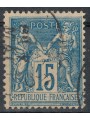 FRANCE 1892 Sage Type, 15c blue us