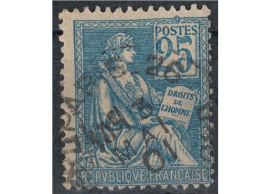 FRANCE 1900-01 Allegory, Mouchon type 25c blue us