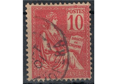 FRANCE 1900-01 Allegory, Mouchon II type 10c red us