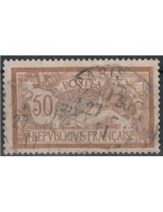 FRANCIA 1900 Allegoria tipo Merson 50c bruno e grigio us