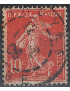 FRANCE 1906 Seeder on globe us