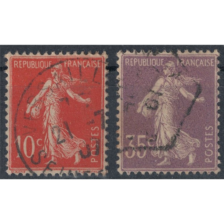 FRANCE 1906 Seeder without globe 2v us