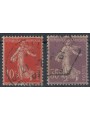 FRANCIA 1906 Seminatrice senza globo 2v us