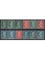 FRANCIA 1923-26 Effigie di Louis Pasteur 12v us