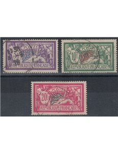 FRANCE 1925-26 Merson type allegory 3v us