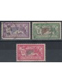 FRANCIA 1925-26 Allegoria tipo Merson 3v us