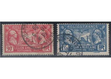 FRANCIA 1927 Congresso della Legione Americana 2v us