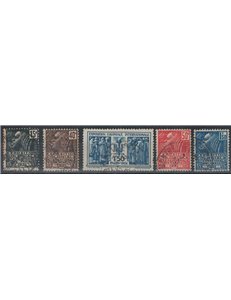 FRANCE 1930-31 Paris Colonial Exhibition 5v us
