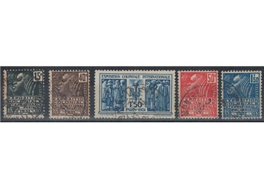 FRANCE 1930-31 Paris Colonial Exhibition 5v us