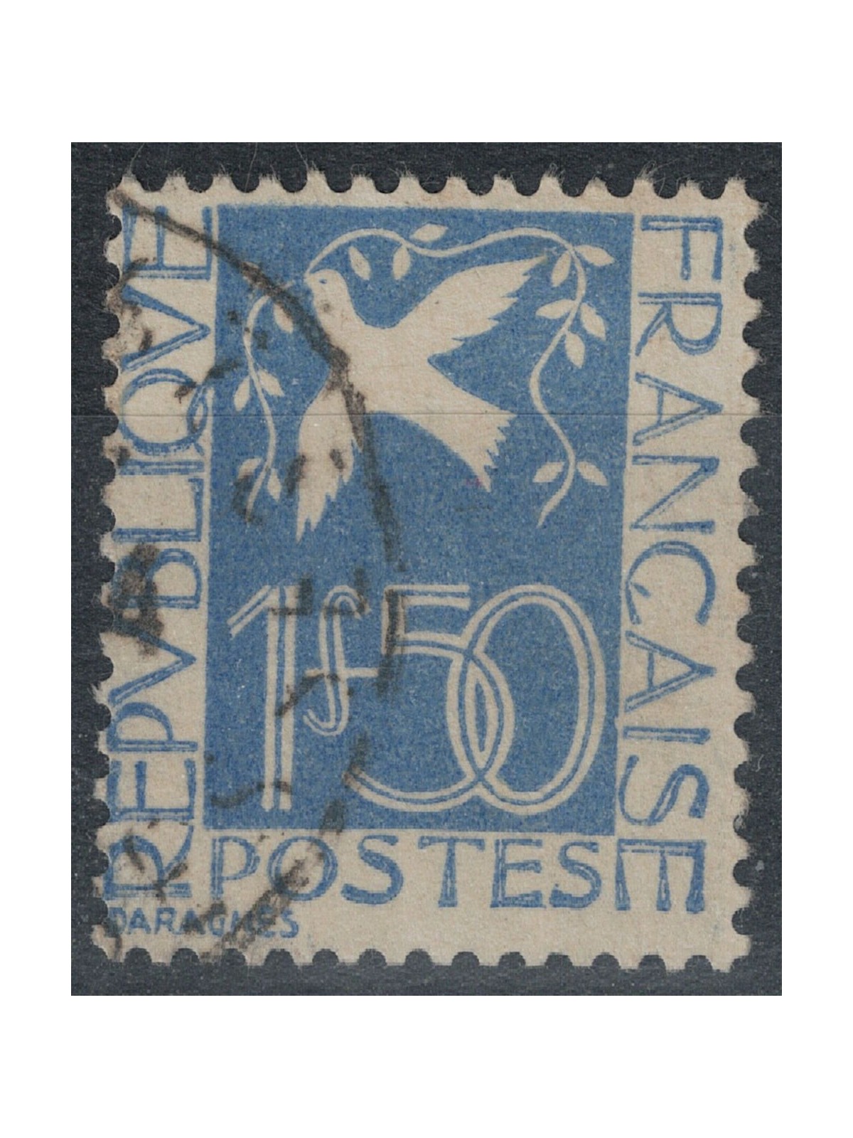 FRANCE 1934 Dove of Peace us