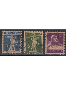 SVIZZERA 1930 Serie ordinaria 3v us