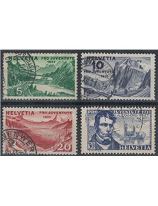 SWITZERLAND 1931 Pro Juventute 4v used