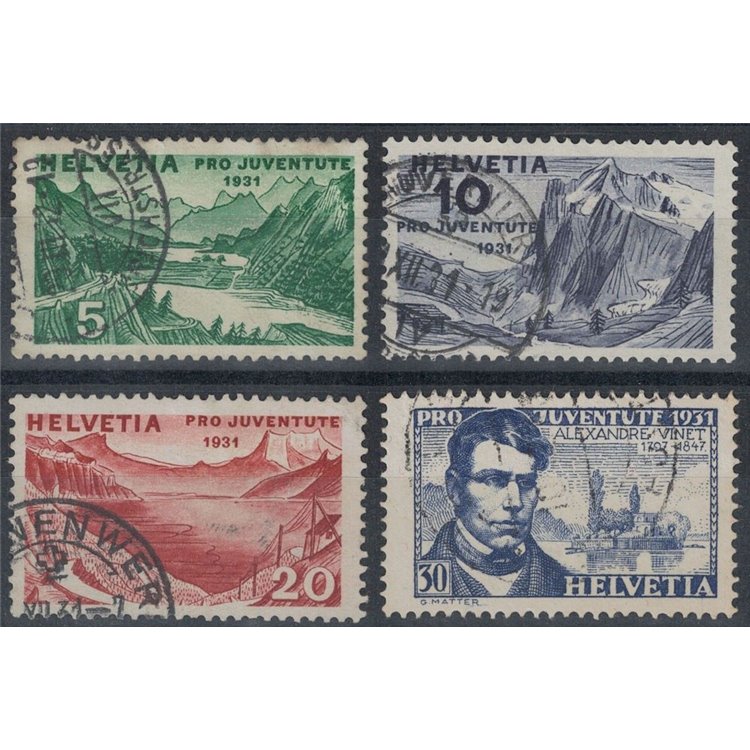 SVIZZERA 1931 Pro Juventute 4v us