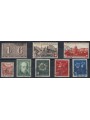 SVIZZERA 1943 Annata completa 8v us