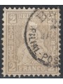 SWITZERLAND 1862 Helvetia seated 2 centimes grey used