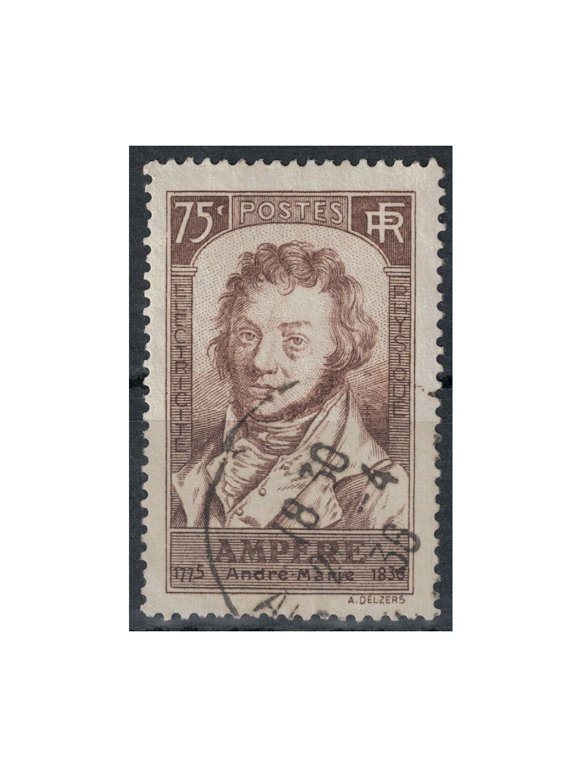 FRANCIA 1936 André Marie Ampère us
