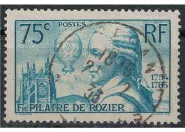 FRANCE 1936 Pilâtre de Rozier us
